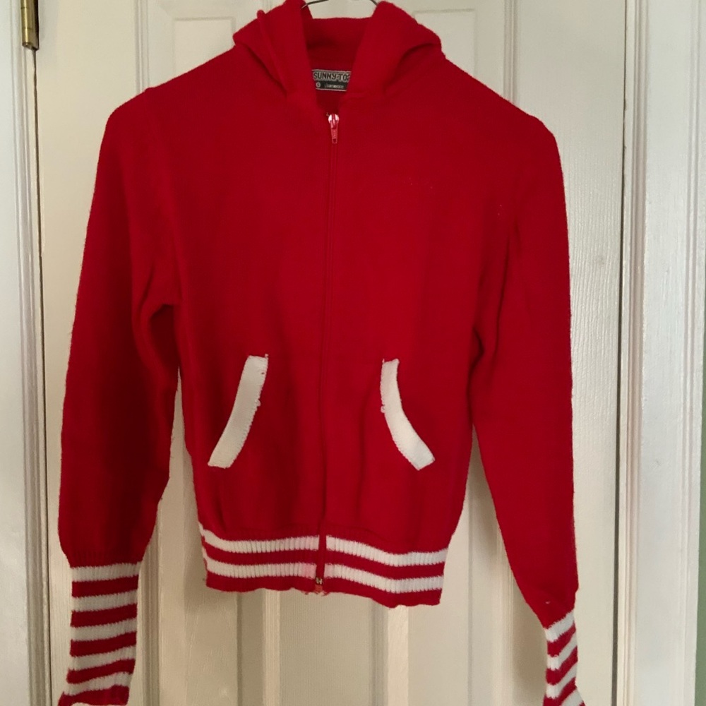 Vintage Zip up with hood